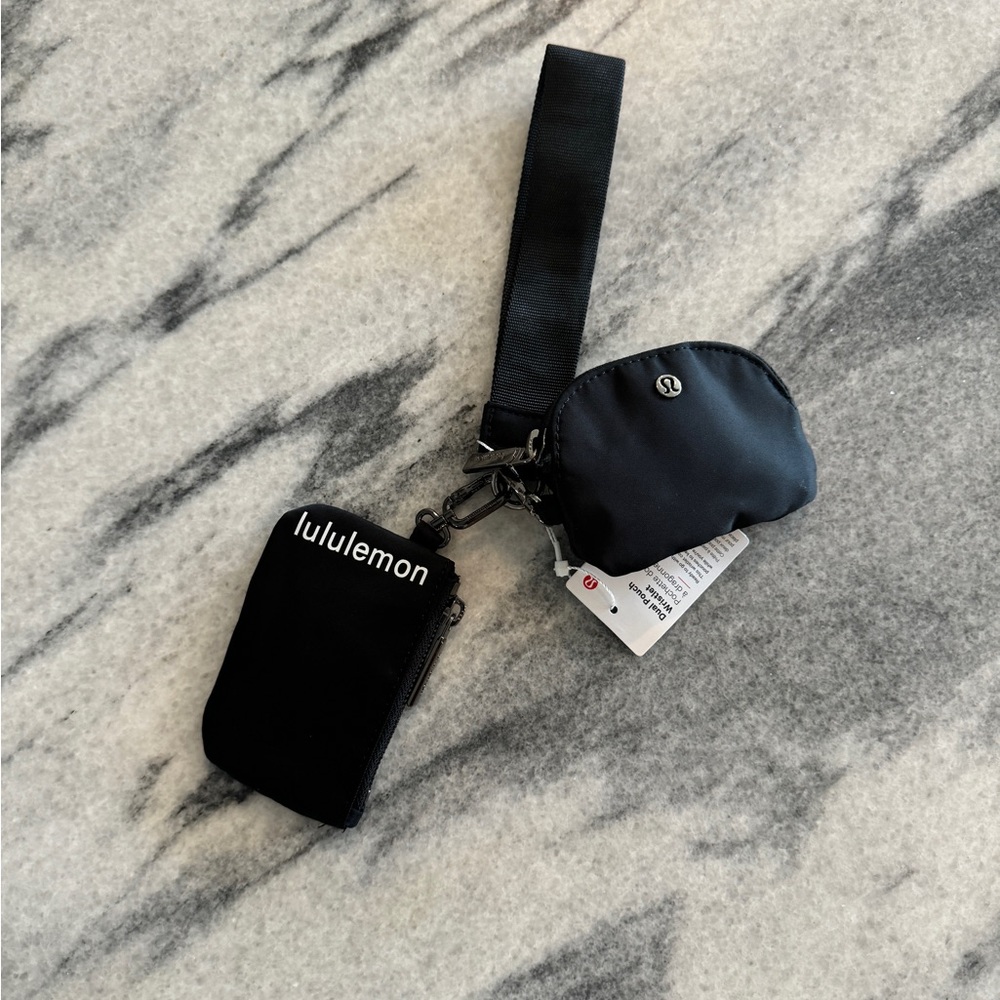 Lululemon dual pouch wristlet